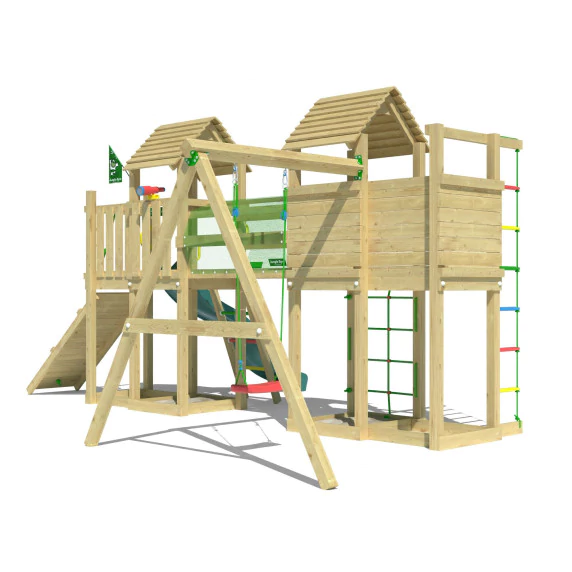 Jungle Leda | Stelzenhaus mit Schaukel Jungle Leda | Stelzenhaus mit Schaukel