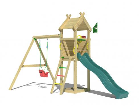 Jungle Tent | Spielhäuschen mit Schaukel